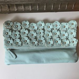 Aldo mint clutch